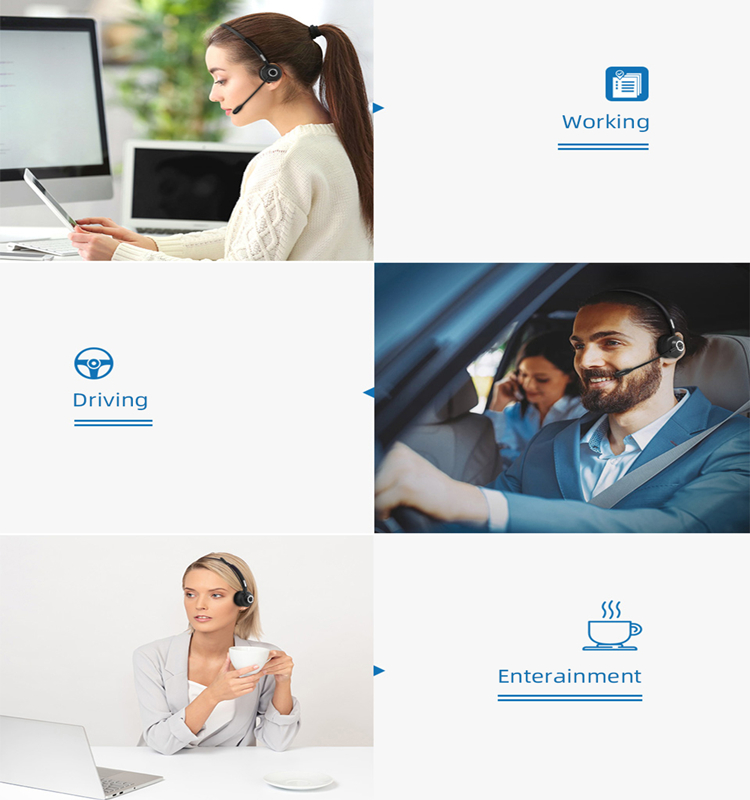 Écouteurs pour le bureau